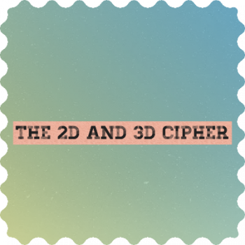 تحميل كتاب 2D AND 3D CIPHER PDF مجانا