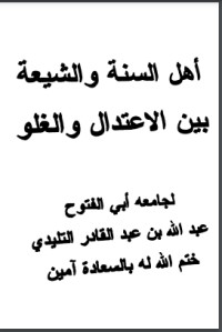 تحميل كتاب أهل السنة والشيعة بين الاعتدال والغلو PDF عبد الله التليدي مجانا