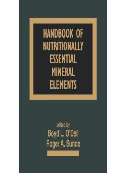 تحميل كتاب HANDBOOK OF NUTRITIONALLY ESSENTIAL MINERAL ELEMENTS PDF مجانا