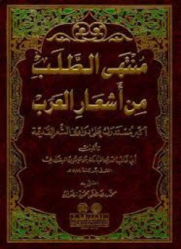تحميل كتاب منتهى الطلب من أشعار العرب PDF للمؤلف ابن المبارك مجانا