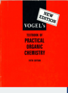 الكيمياء العضوية العملية - سلسلة كتب فوغل VOGEL-Practical Organic Chemistry Longmans