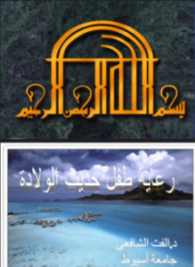 رعاية الطفل حديث الولادة وقبل السن المدرسي