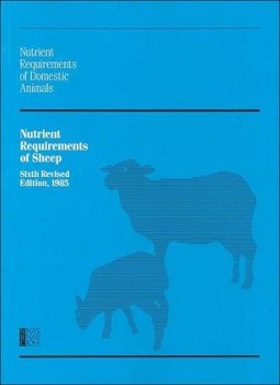 تحميل كتاب NUTRIENT REQUIREMENTS OF SHEEP PDF مجانا